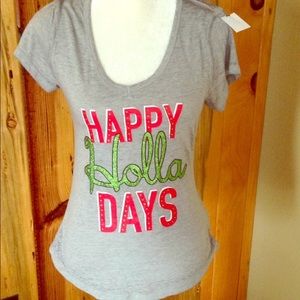 Sale 5/$25 Christmas tee shirt size medium